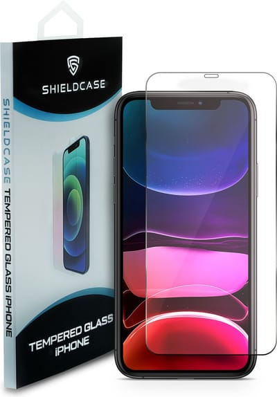 ShieldCase Tempered Glass Screenprotector geschikt voor Apple iPhone Xr - Glas - Beschermglas - protectie