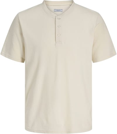 JACK&JONES - JPRBLULUCAS HENLEY SS TEE - Heren - T-shirts