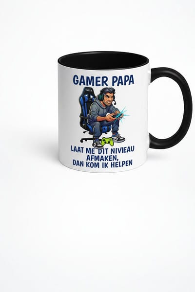 Gamer Papa Mok - Uniek Design voor de Gaming Vader