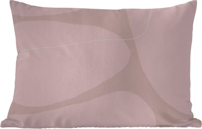 Buitenkussens - Roze - Geometrische vormen - Abstract - 60x40 cm - Weerbestendig