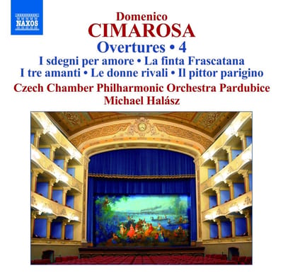 Czech Chamber Philharmonic Orchestra Pardubice, Michael Halász - Cimarosa: Overtures 4 (CD)