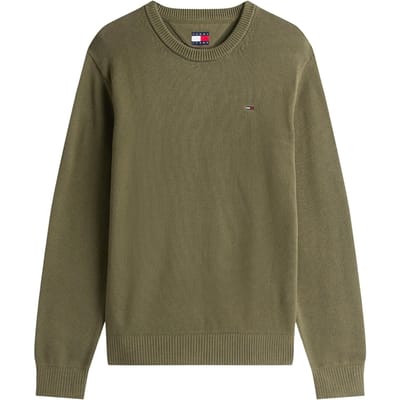 Regular fit gebreide pullover van zuiver katoen