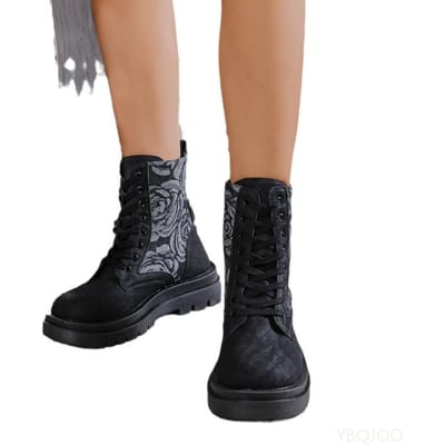 Modieuze veelzijdige dameslaarzen met ronde neus nieuwe casual comfortabele vetershortboots elegante eenvoudige damesschoenen 43