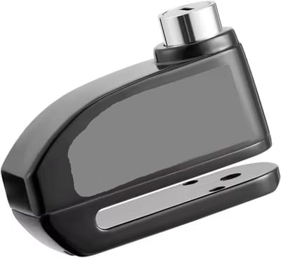 Motorslot Schijfslot - Motorfiets Alarm - Diefstal Beveiligen - Luid Alarm - 10 mm - Zwart