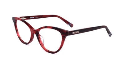 Missoni MIS 0031 Burgundy horn 52/17/145 WOMAN Brilmonturen
