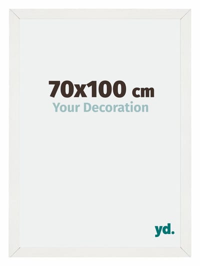 Your Decoration - Fotolijst 70x100 cm - MDF - Wit Geveegd - Mura