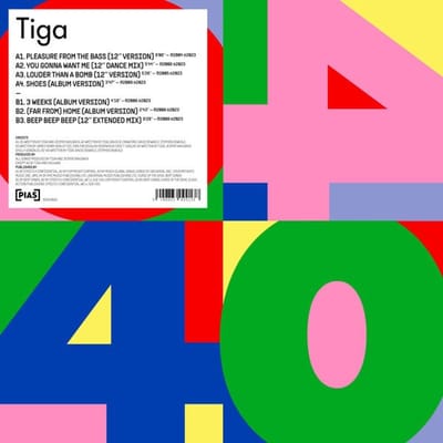 Tiga - [PIAS] 40 (12" Single)