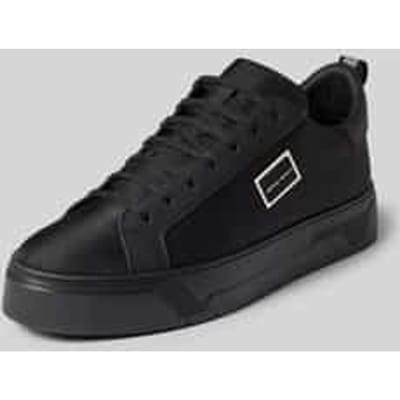Antony Morato Metal Bold Sneakers Zwart Leer Heren - Zwart - 45