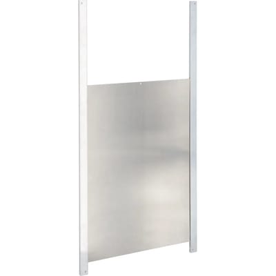 Kerbl Kipschuifdeur 30 x 40 cm, aluminium, complete montageset