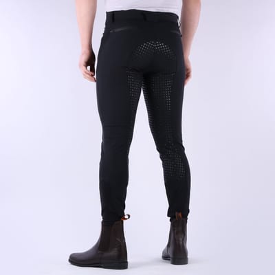 Harry's Horse Rijbroek Harrys Horse Liciano Men Siliconen Zwart - 48