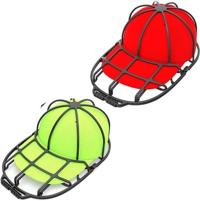 Set van 2 Hoedhouders en Hoedwasmachines voor het Reinigen van Baseball Caps en Petten