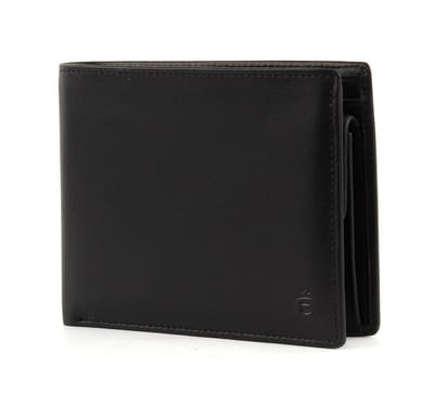 Esquire Portemonnee Chicago Wallet Black Zwart