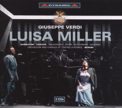 Damiano Salerno, Darina Takova, Elisabetta Martorana, Luca Favaron, Ursula Ferri, Alexander Vinogradov, Giuseppe Sabbatini - Verdi: Luisa Miller (2 CD)
