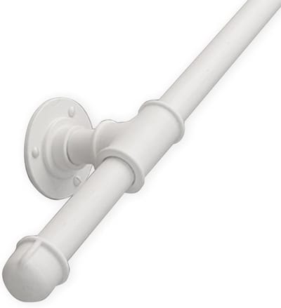 Witte handgrepen - Trapleuning set - Veiligheid binnenshuis - Roestwerende coating - 270 cm - Wit