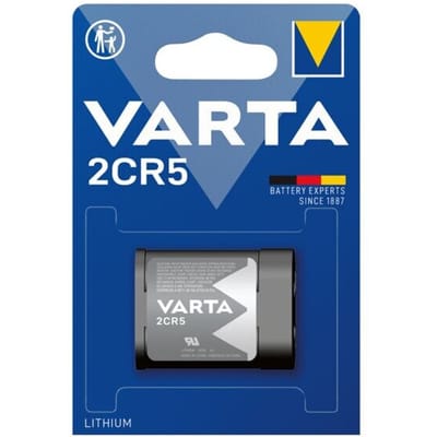 Varta Photo Lithium batterij 2CR5 6V bl.a1