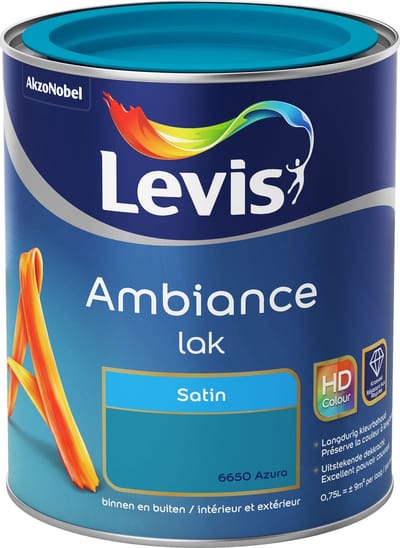 Levis - Ambiance Lak Satin - Azura - 0,75 L