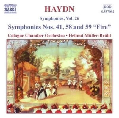 CD HAYDN, COLOGNE CHAMBER ORCHESTRA, H - Symfonieën Deel. 26 - Symfonieën Nr. 8557092 Naxos 2003 Niet-Japan Klassiek Gebruikt