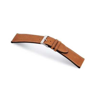 Horlogeband Hoheluft 18/16 mm Cognac M