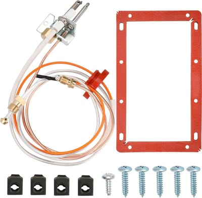 Pilotassemblage Gasboiler - Ontstekingsset Thermokoppel - Boiler Reparatie - Verbeterde Kwaliteit - 19.99 x 14.2 x 4.39 cm - Niet gespecificeerd