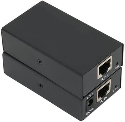 Dailygoody - USB 2.0-extender - 4-poorts HDMI-extender - 200 meter bereik - Geschikt voor CAT5/CAT6 - Ethernet-kabel ondersteuning - Ideaal voor thuis...