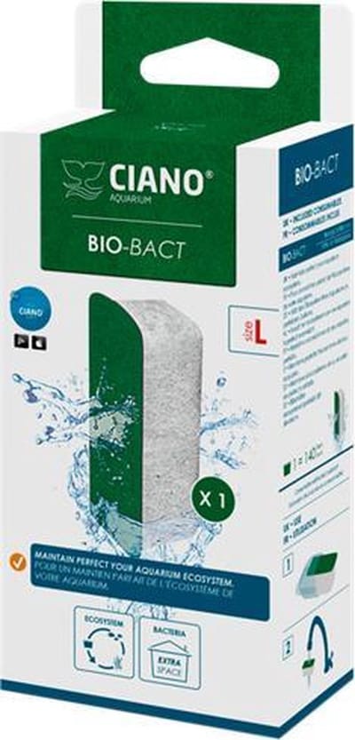 Vervangende LARGE pads voor Aquarium Filter Ciano CFBIO150 en CFBIO250 - Type: Bio-Bact
