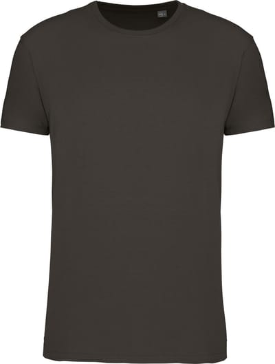 Kariban Uniseks t-shirt met ronde hals Bio190IC K3032IC - Dark Grey - M
