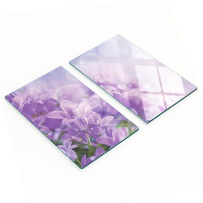 Multifunctionele decoratieve keukenplanken van gehard staal met bellenmotief, 2x30x52 cm