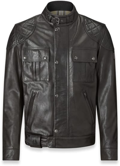 Belstaff Brooklands Zwarte Leren Jas - Jas