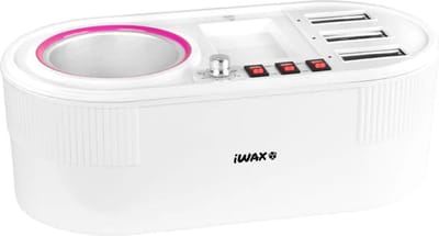 Multifunctionele Waxverwarmer 270W voor Cartridges & Blikwax – Verwarmt 3 Patronen en 400–500 ml Wax – Professionele iWax