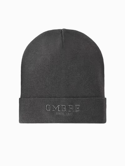 OMBRE Hoed - Effen Grafiet ONE SIZE