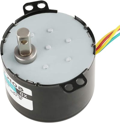 Synchrone Motor - Kleine Elektromotor - Automatisering Aanbrengen - Laag Geluid Groot Moment - 6 x 5 x 5 cm