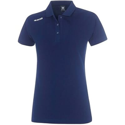 Polo Errea Team Dames Korte Mouw Blauw - Sportswear - Vrouwen