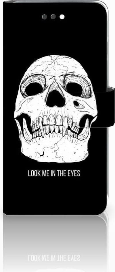Telefoonhoesje met Naam Apple iPhone 7 Plus | 8 Plus Skull Eyes