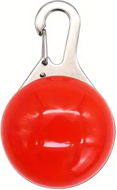 Cheaperito hondenlampje - Rood - LED dierenlampje - Batterij