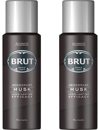 Brut Musk Deo Spray - 2 x 200 ml