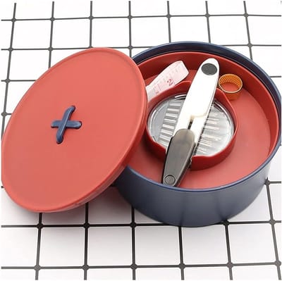 Naaiset - Naaigerei Kit - Kleding Repareren - Compact en Draagbaar - Maat M - Zwart