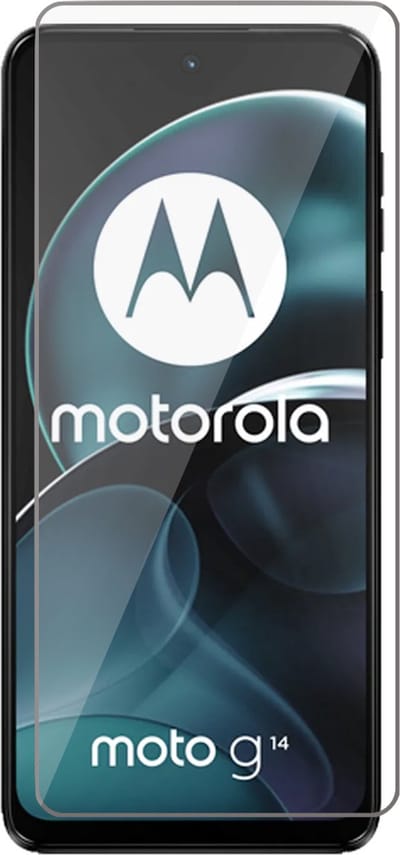 Screenprotector geschikt voor Motorola Moto G14 - Glas Screen Protector
