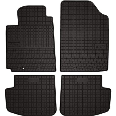 Wielganizator SolidPRO - Rubber Automatten - Toyota Yaris I Hatchback (1999-2005) - Zwart