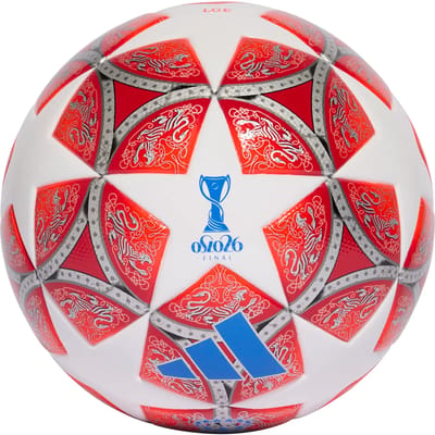 Adidas Womens UCL 25/26 Final League Voetbal wit-rood - Maat 5