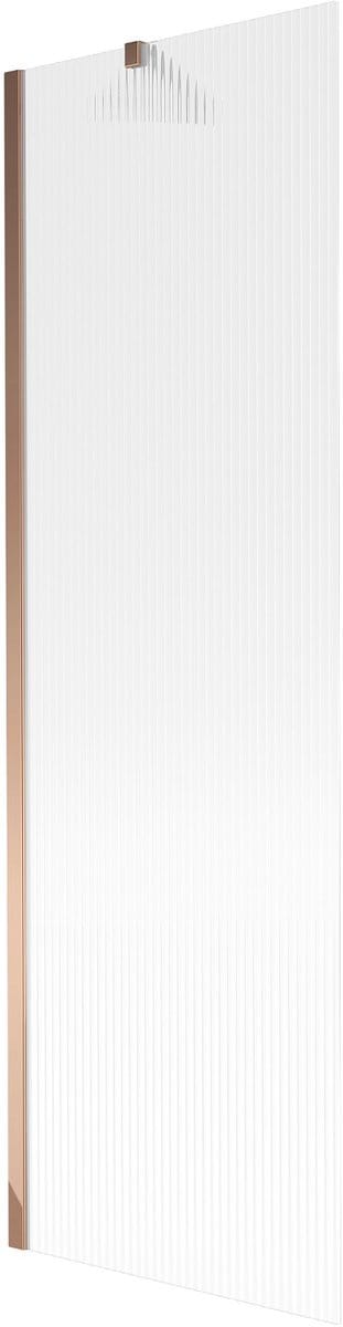 Mexen Next badwand 1-delig 60 x 150 , streepjes, roze goud - 895-060-000-00-09-60