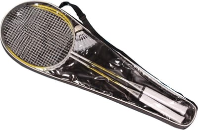 Badminton set - in draagtas - badmintonrackets en shuttle - Stevige badmintonrackets - Badmintonset pro