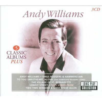 CD ANDY WILLIAMS - Long Play Collection GLD25491 Goldies, IMC Mu 2011 Europa Pop Gebruikt