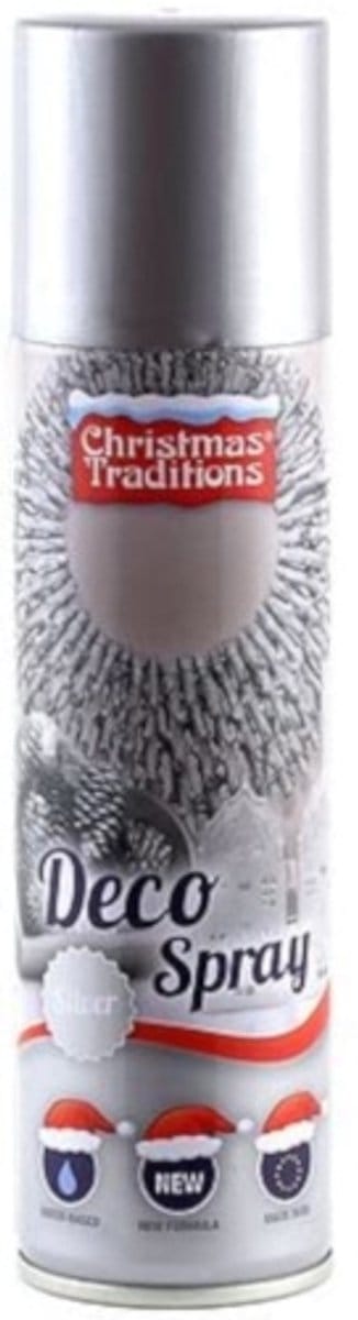 Witbaard Decoratiespray 150 Ml Zilver
