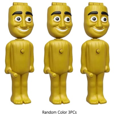 3-1 stuks Tun Tung Sahur Figuur Tandenborstels Reis Draagbaar Compact Telescopisch Zachte Borstel Tandenborstel Voor Kinderen Tandenborstel