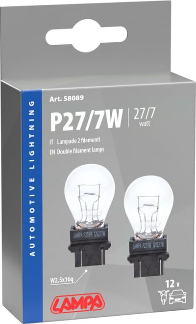 Enkel filament 12V 27W