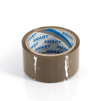Sterke Bruine Pakkingstape Smart 48/50 mm - Ideaal voor Verhuizen
