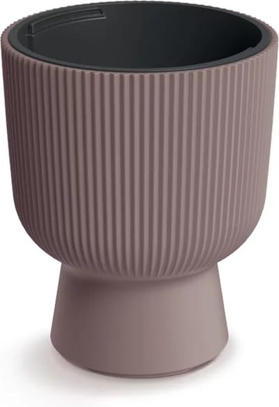Prosperplast Milly design - Bloempot - hittebestendig en UV-bestendig - Marsala ⌀ 390 mm