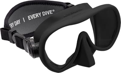 Oceanic Mini Shadow - Zwembril - Duikbril - Volwassenen - Black