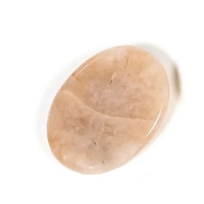 Zorgensteen (1 stuks) Maansteen edelsteen in een linnen kado zakje. Gratis verzending!
