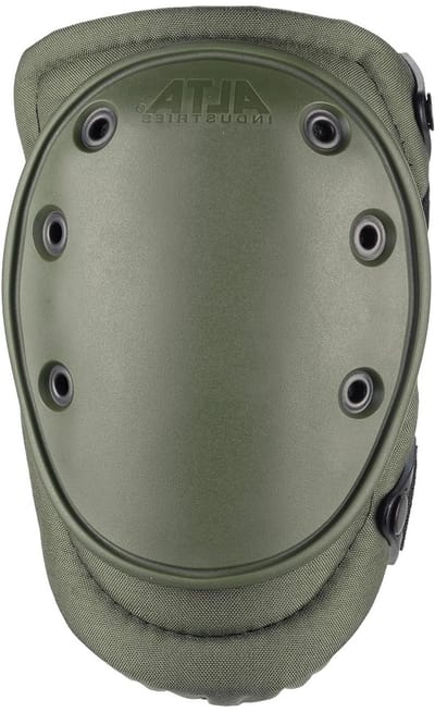 Kniebeschermers - Kniekappen Werk - Bescherming Werk - Gel Inzet Comfort - 25 x 17 cm - Olijfgroen